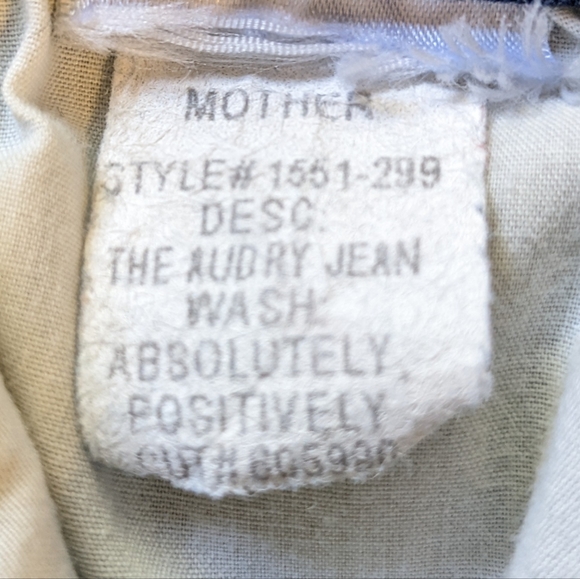 Mother Denim x Miranda Kerr The Audrey Jean Absolutely Positively Sz 24 Stretch - Picture 8 of 10